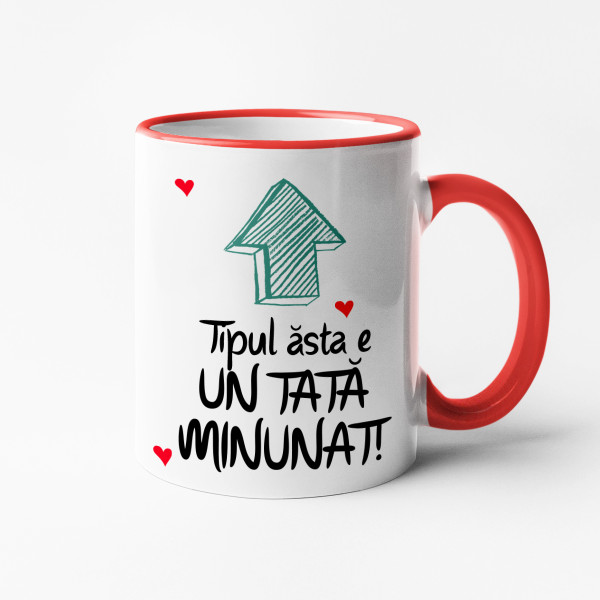 Cană "Tipul ăsta e un tată grozav."