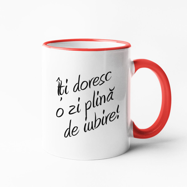 Cană "Urări de dimineață"