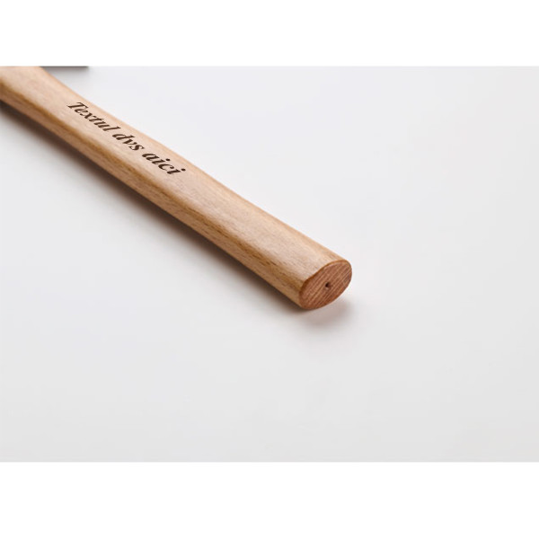 Ciocan cu mâner din lemn cu text personalizat Ciocan cu mâner din lemn cu text personalizat