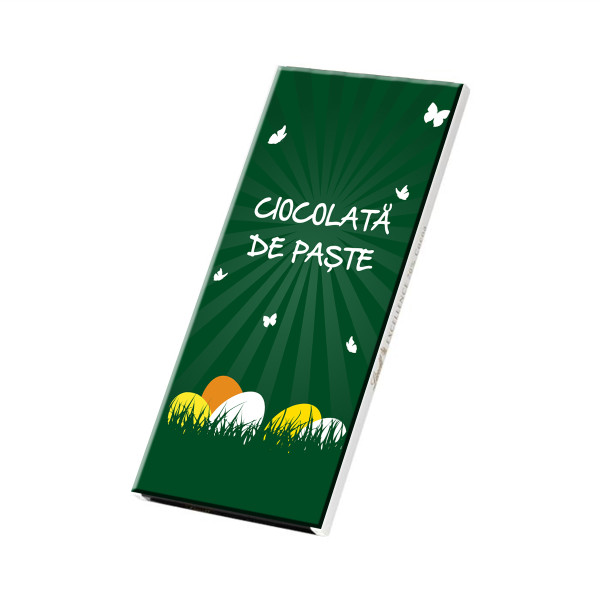 Ciocolată neagră de Paște (70%), 100g Ciocolată neagră de Paște (70%), 100g