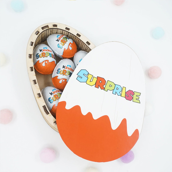 Set cadou „Surpriză” cu 8 ouă Set cadou „Surpriză” cu 8 ouă