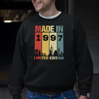 Hanorac „Limited edition” cu anul nașterii ales de dvs. (fără glugă)