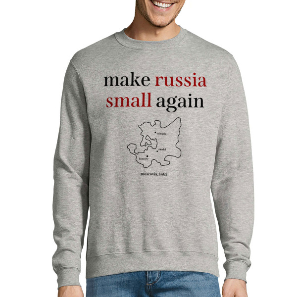 Hanorac „Make Russia small again” (fără glugă