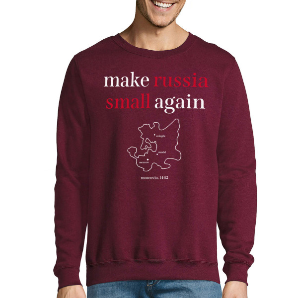 Hanorac „Make Russia small again” (fără glugă