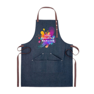 Șorț din denim cu designul tău personalizat