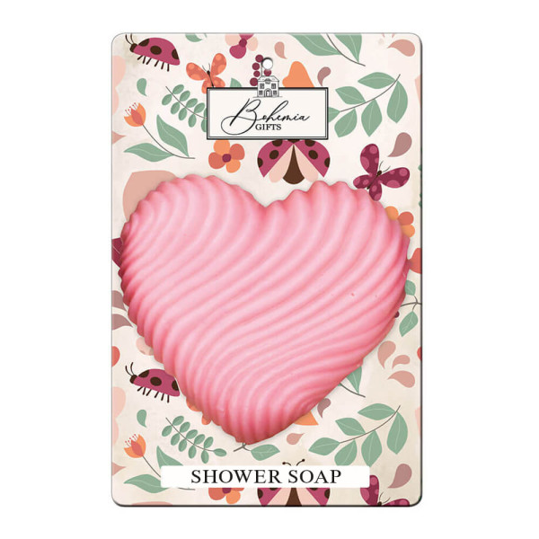 Săpun făcut manual în cutie - inimă (120g) Săpun făcut manual în cutie - inimă (120g)