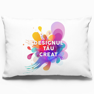 Față de pernă cu designul tău personalizat (70 x 50 cm)