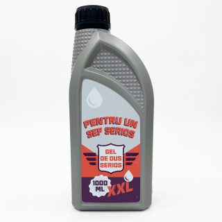Gel de duș XXL "Pentru un șef serios - Gel de duș serios" (1000ml)