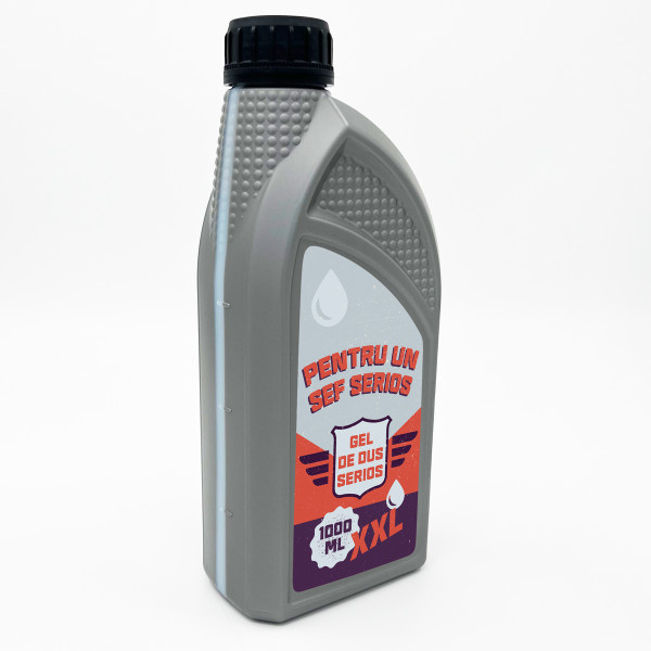 Gel de duș XXL "Pentru un șef serios - Gel de duș serios" (1000ml) Gel de duș XXL "Pentru un șef serios - Gel de duș serios" (1000ml)