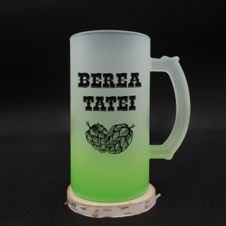 Halbă de bere "Berea tatei"
