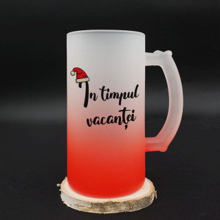 Halbă de bere "În timpul vacanței" Halbă de bere "În timpul vacanței"