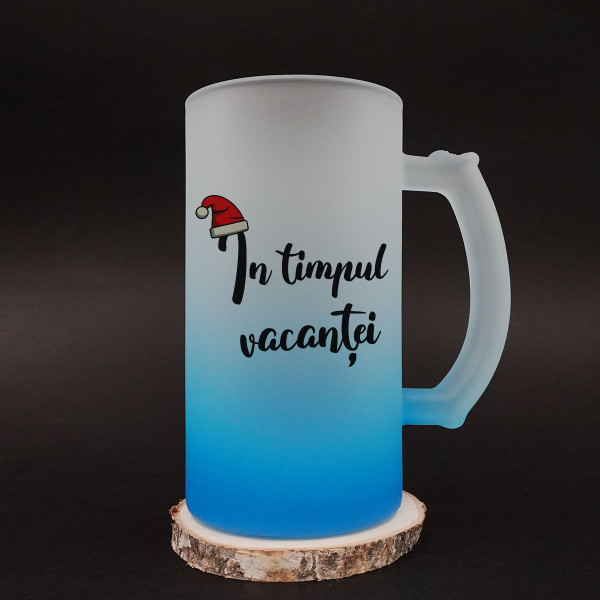 Halbă de bere "În timpul vacanței"