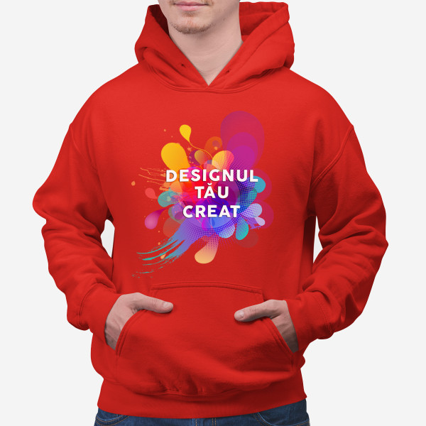 Hanorac cu designul tău personalizat Hanorac cu designul tău personalizat
