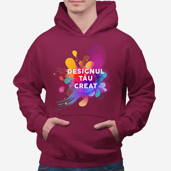 Hanorac cu designul tău personalizat Hanorac cu designul tău personalizat