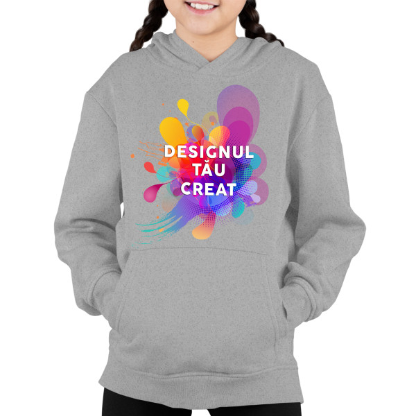 Hanorac pentru copii cu design personalizat Hanorac pentru copii cu design personalizat