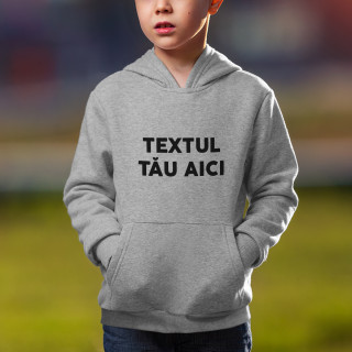 Hanorac pentru copii cu propriul tău text