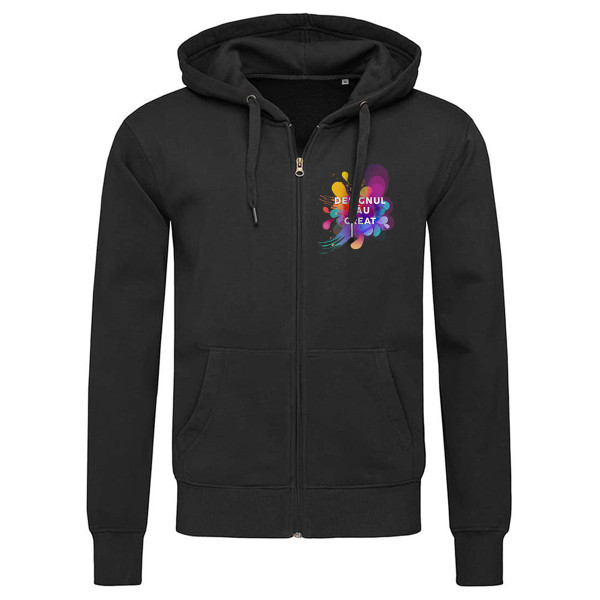 Hanorac premium UNISEX "Stedman" cu designul dvs. personalizat (cu fermoar)