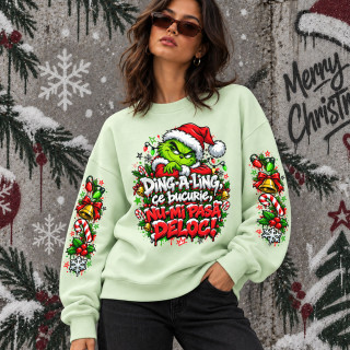 Hanorac unisex în culori pastelate "Ding Dong, nu-mi pasă" Hanorac unisex în culori pastelate "Ding Dong, nu-mi pasă"