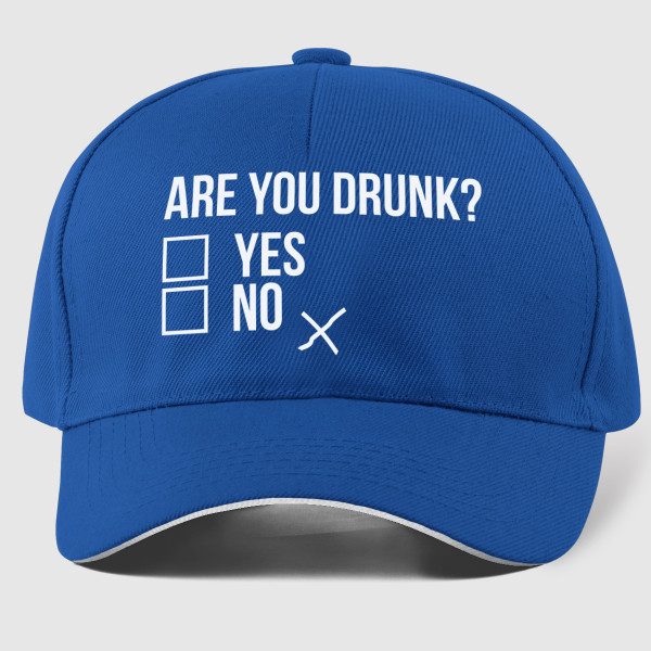 Șapcă "Are you drunk?"