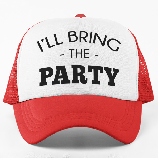 Cap "I'll bring the" cu textul ales de tine