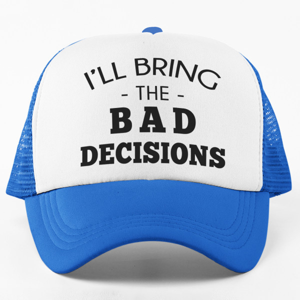 Cap "I'll bring the" cu textul ales de tine