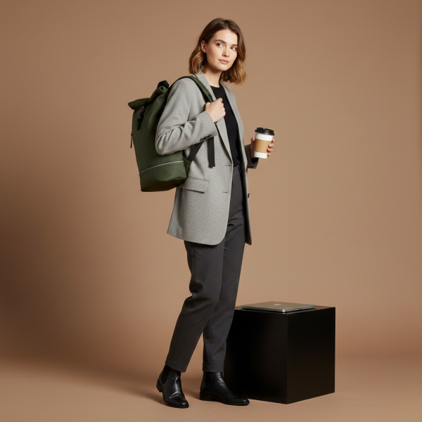 Rucsac "LAPTOSA" fără imprimeu