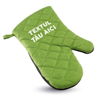 Mănușă de bucătărie pentru cuptor cu textul ales de tine