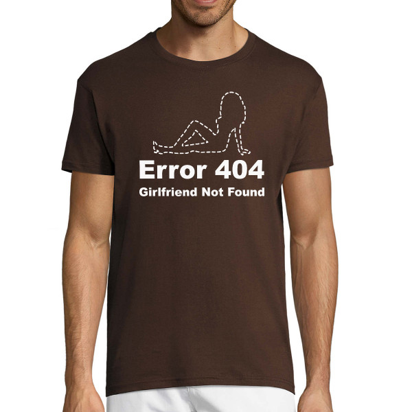Tricou "Girlfriend not found"