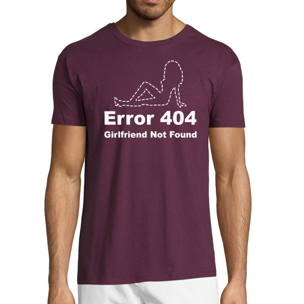 Tricou "Girlfriend not found"