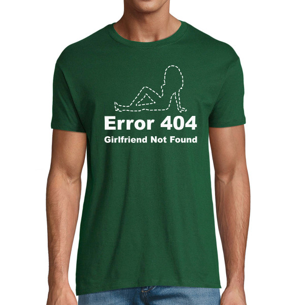 Tricou "Girlfriend not found"