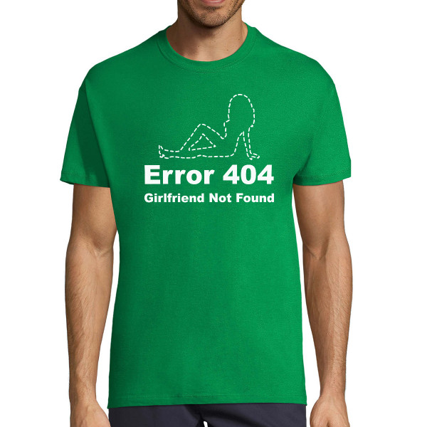 Tricou "Girlfriend not found"
