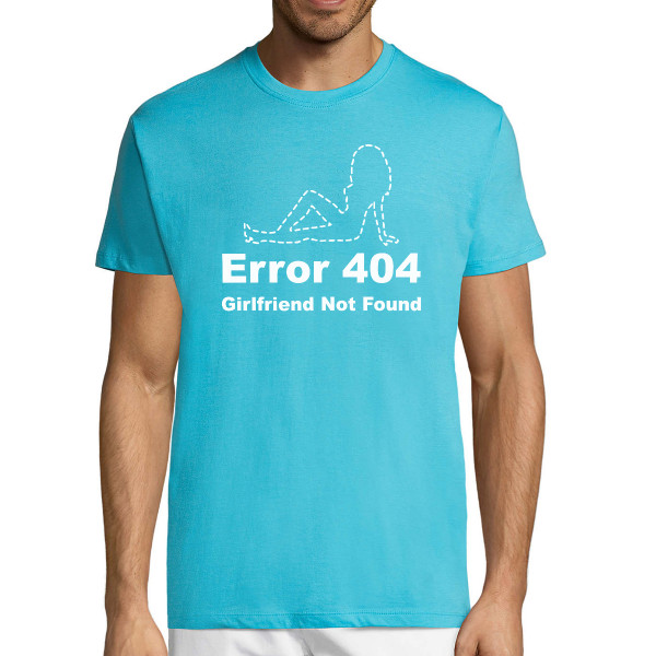 Tricou "Girlfriend not found"