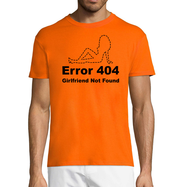 Tricou "Girlfriend not found"