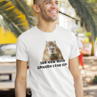 Tricou "Idk how much longer"