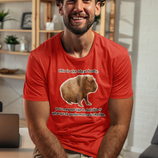 Tricou "Capybara" cu textul ales de tine Tricou "Capybara" cu textul ales de tine