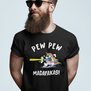 Tricou "Unicorn Pew pew"