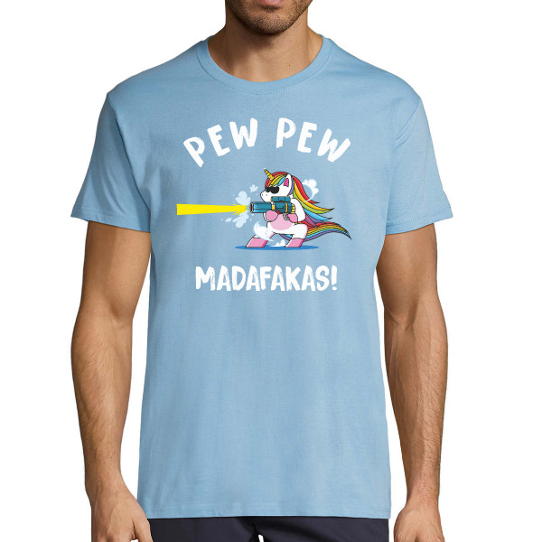 Tricou "Unicorn Pew pew"