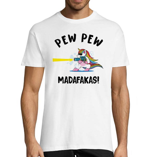 Tricou "Unicorn Pew pew"