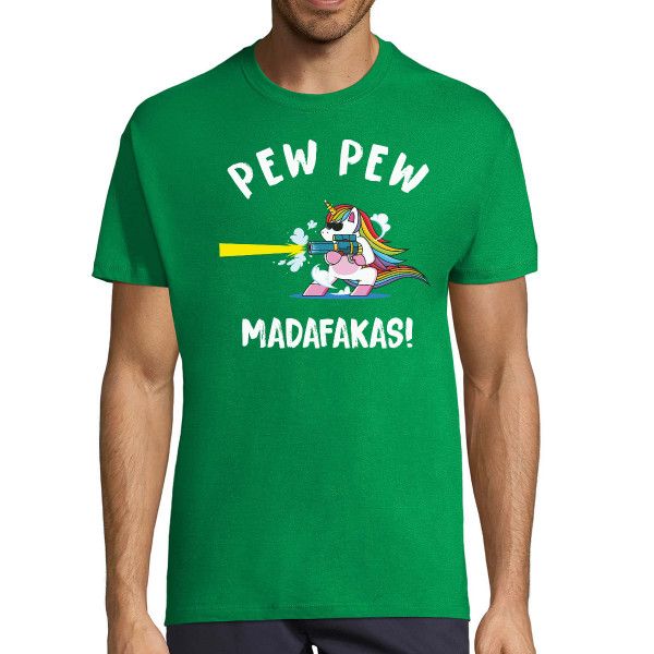 Tricou "Unicorn Pew pew"