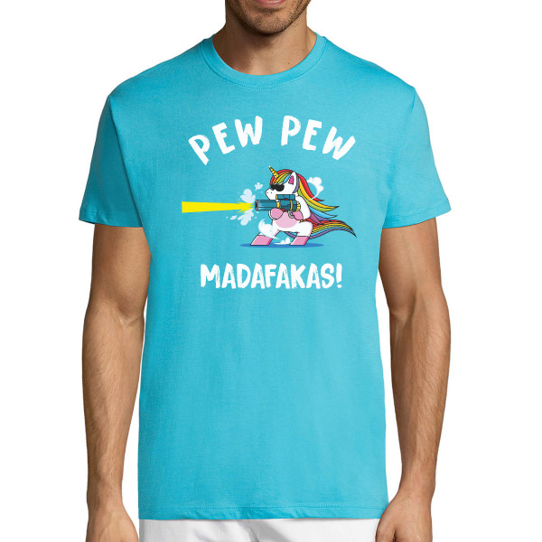 Tricou "Unicorn Pew pew"