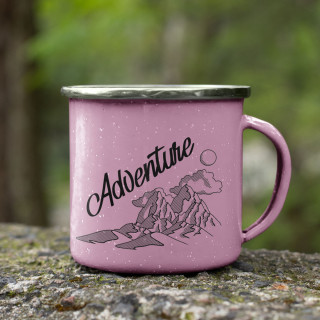 Cană din metal "Adventure"
