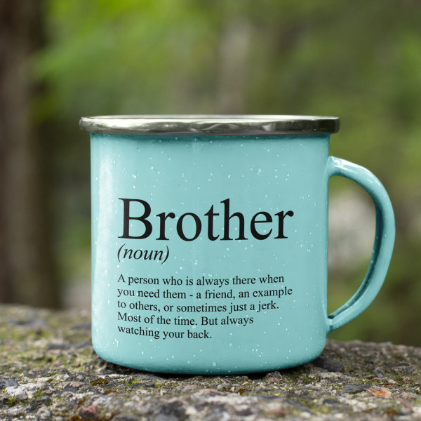 Cană din metal "Brother" Cană din metal "Brother"
