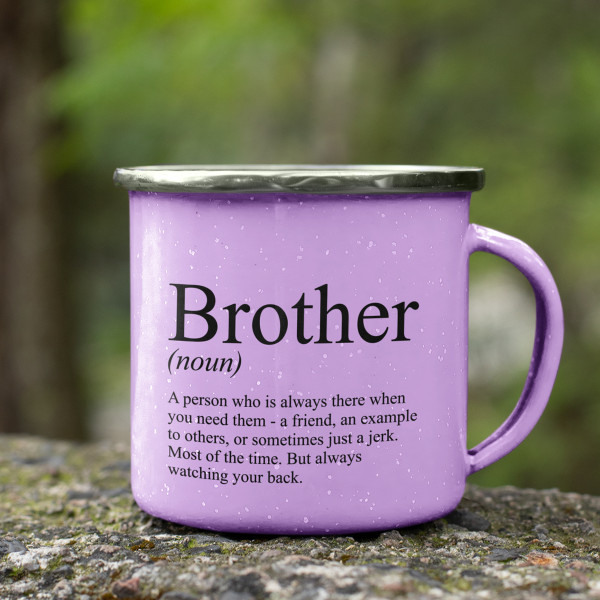 Cană din metal "Brother" Cană din metal "Brother"