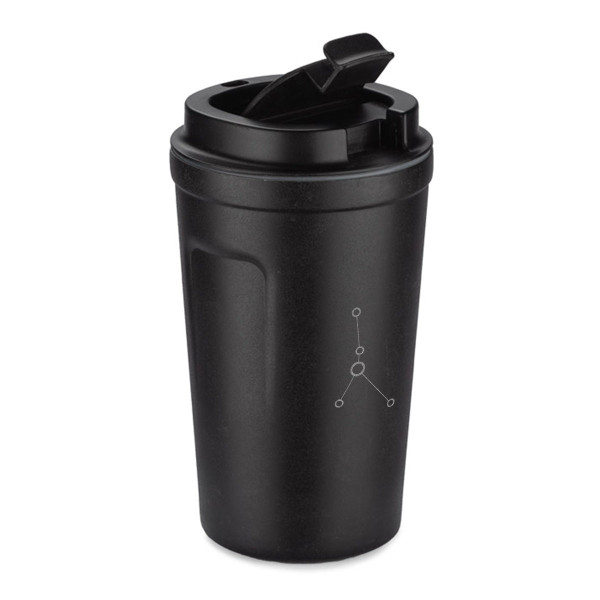Cană termică din metal „Constelație zodiacală” cu semnul zodiacal ales (400ml)