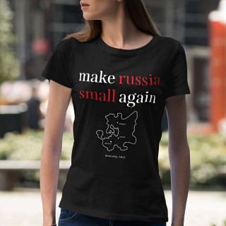  Tricou pentru femei "Make Russia small again"