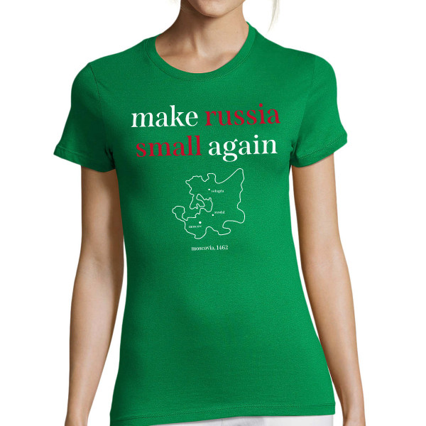  Tricou pentru femei "Make Russia small again"
