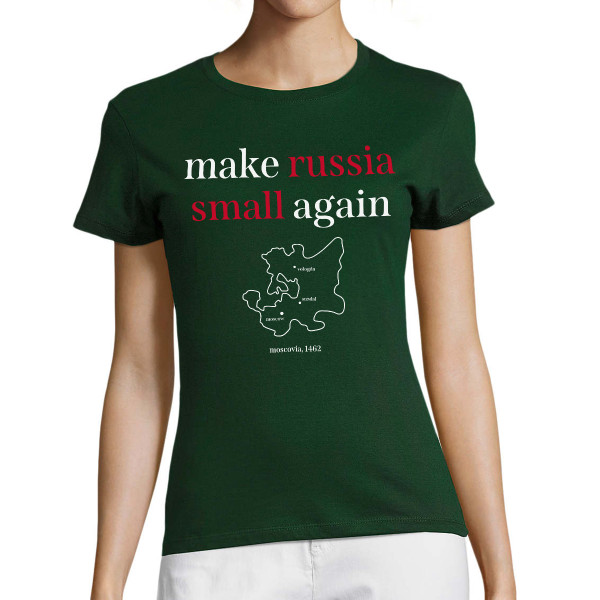  Tricou pentru femei "Make Russia small again"