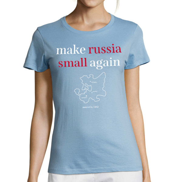  Tricou pentru femei "Make Russia small again"