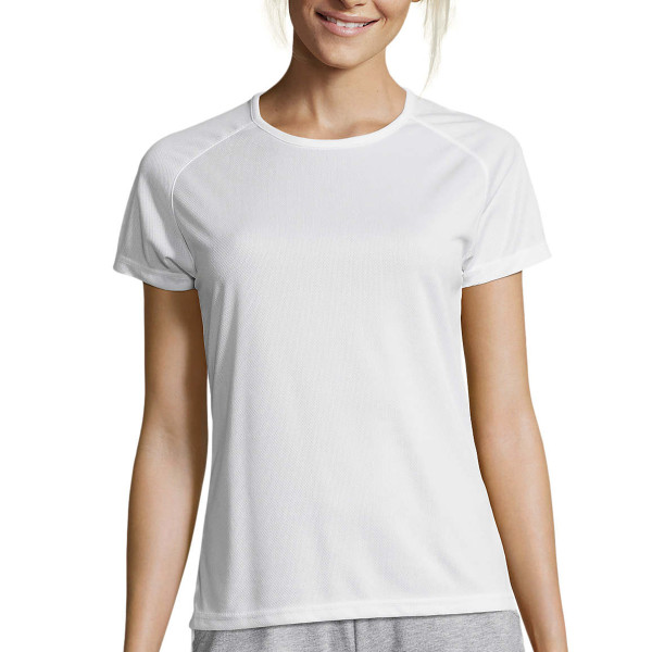 Tricou sport dry-fit pentru femei fără imprimeu