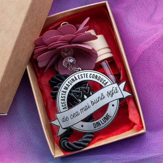Parfum de mașină "Cea mai bună șefă din lume"
